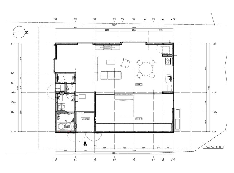 Desain rumah minimalis tanah 1 are