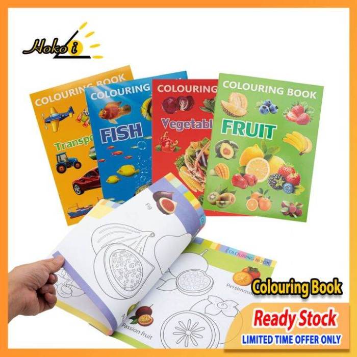 Harga buku mewarnai anak tk