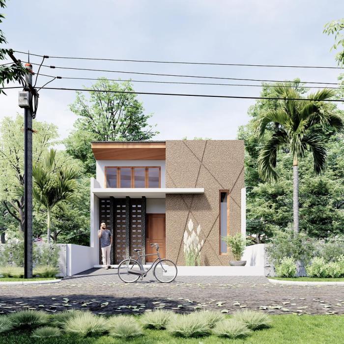 Desain rumah ukuran tanah 6 x 10