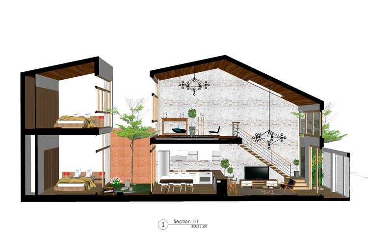 Desain rumah minimalis lengkap dengan denahnya