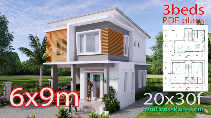 Desain rumah sederhana ukuran 6x9