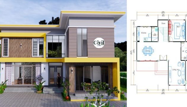 Desain Rumah Ukuran 4.5×12 Panduan Lengkap